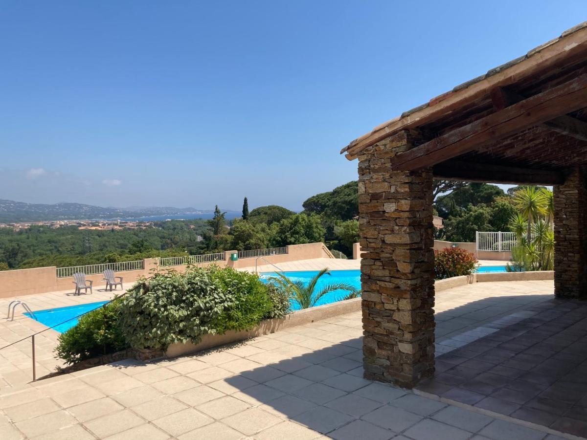 Appartement Vue Mer Golfe De Saint-Tropez Cogolin Exteriör bild